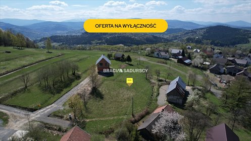 Sprzedam działkę 1596 m² w Krzeszowie z widokiem na Beskidy działka Krzeszów