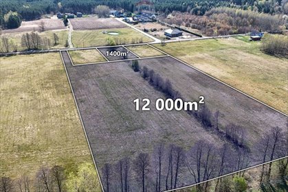 Działka 13 400 m² z dostępem do drogi i mediów - polecam! działka Ładne