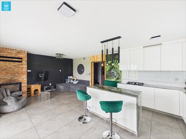 Do sprzedania nowoczesny dom 210 m² z 2024 r. na dużej działce 1040 m² dom Rębiechowo, Niezapominajki
