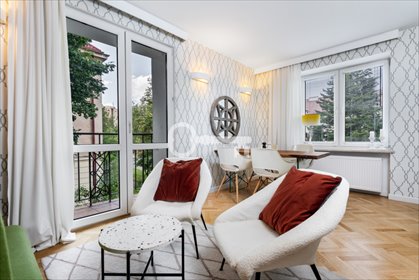 Polecam eleganckie 48,8 m² w Sadybie z 2 sypialniami mieszkanie Warszawa, Mokotów Sadyba, Klarysewska