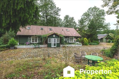 Urokliwy dom nad rzeką w Litwinkach z tarasem. dom Litwinki