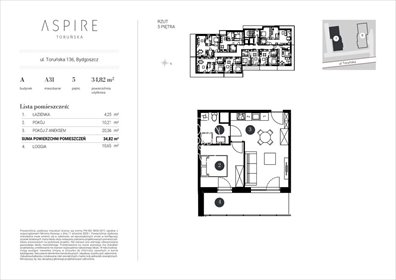 mieszkanie na sprzedaż 36m2 mieszkanie Bydgoszcz, Toruńska