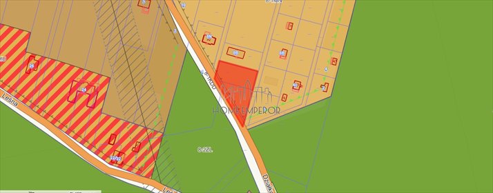 działka na sprzedaż 2000m2 działka Głuchów, Działkowa