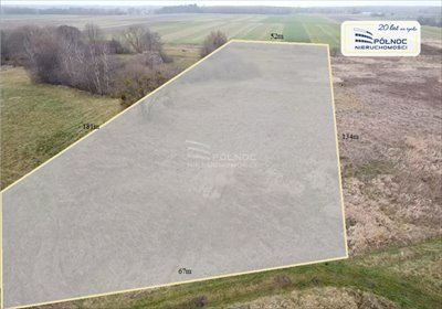 działka na sprzedaż 8600m2 działka Starosiele