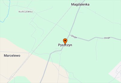działka na sprzedaż 672m2 działka Pyszczyn
