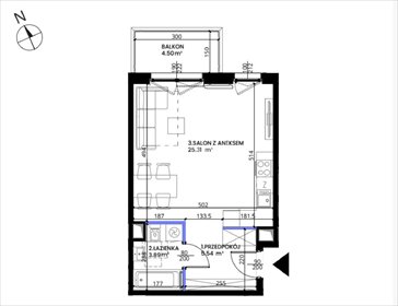 mieszkanie na sprzedaż 35m2 mieszkanie Wrocław, Pabianicka