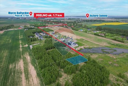 Działka budowlana 1029 m² w spokojnej okolicy - media w drodze działka Strzeżenice