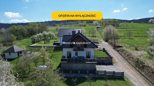 Nowoczesny dom 220 m2 z garażem i pięknym widokiem dom Bysina