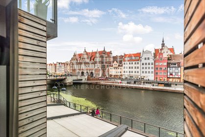 Polecam luksusowy apartament 56 m² z widokiem na Motławę w centrum Gdańska mieszkanie Gdańsk, Śródmieście, Chmielna