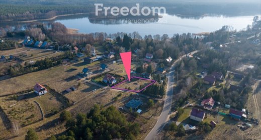 Polecam działkę 12,18 ar nad jeziorem Omulew w Jabłonce działka Jabłonka