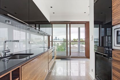 Apartament 109 m² z panoramicznym widokiem na Warszawę mieszkanie Warszawa, Mokotów Wyględów