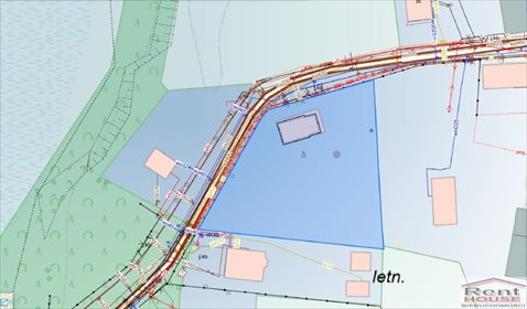 Do sprzedania działka z domem w stanie surowym z widokiem na Zalew działka Wrzosowo