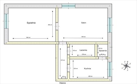 Przestronne 2-pokojowe mieszkanie 61,5 m² w centrum Sanoka mieszkanie Sanok, Śródmieście, Berka Joselewicza
