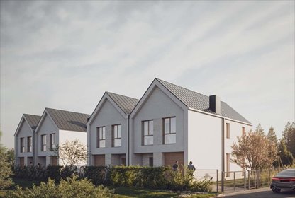 Nowoczesny bliźniak 138 m² z ogrodem i garażem dom Żabia Wola
