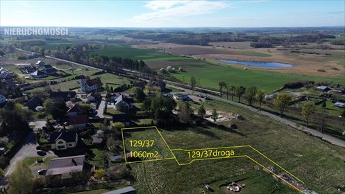 działka na sprzedaż 1060m2 działka Lubajny, Lubajny