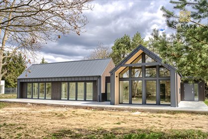Nowoczesny dom 138 m2 z antresolą, ogrzewaniem podłogowym dom Sadowa