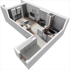 mieszkanie na sprzedaż 34m2 mieszkanie Poznań, Jeżyce, Klemensa Janickiego