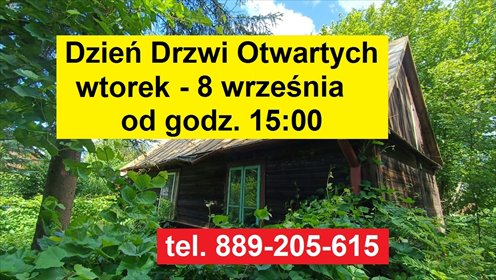 Opuszczone siedlisko z stodołą 54 m² w Dziurków polecam! dom Dziurków