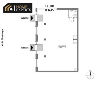 lokal użytkowy na wynajem 97m2 lokal użytkowy Gdańsk, Wrzeszcz, Bolesława Chrobrego
