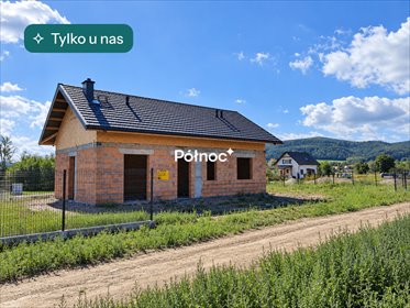 Nowoczesny dom w Kamienicy z widokiem na Góry Złote. dom Kamienica
