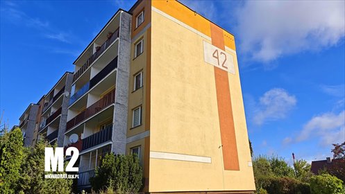 Przestronne 3 pokoje 48,48 m², balkon, piwnica - zapraszam mieszkanie Ełk, Osiedle Kochanowskiego, J. Kochanowskiego