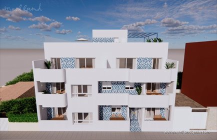 Nowoczesny apartament z tarasem i basenem na dachu mieszkanie Torre de la Horadada
