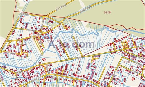 Polecam dużą działkę 3930 m² w Markach z mediami i planem działka Marki