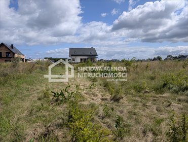 Działka 858 m² pod zabudowę jednorodzinną Wiślinka - media w drodze działka Wiślinka
