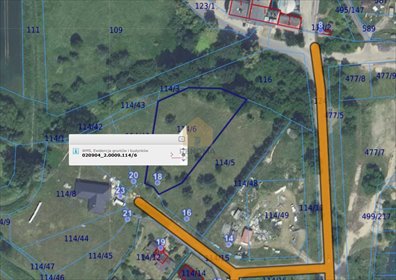 Działka budowlana 2877 m² z mediami i rekreacją działka Spalona