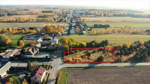 Działka 1631 m² z mediami pod dom i działalność działka Bór Zapilski