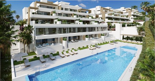 Luksusowy apartament 113m² z tarasem 114m² w Estepona mieszkanie Estepona