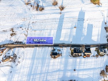Działka 982 m² z warunkami zabudowy i mediami w drodze działka Sierockie