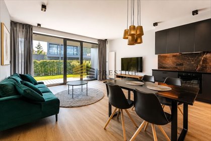 Nowoczesny apartament z ogrodem i parkingiem na wyspie mieszkanie Warszawa, Mokotów, Fort Piłsudskiego