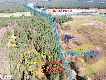 działka na sprzedaż 1475m2 działka Biała