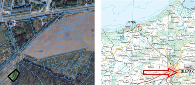 działka na sprzedaż 2053m2 działka Słupsk, Europejska