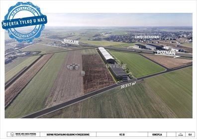 Duża działka inwestycyjna 2,05 ha przy S5, szybki dojazd działka Święciechowa