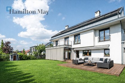Nowoczesny dom 284 m² z inteligentnym systemem Smart Home dom Kraków, Dębniki, Gabriela Słońskiego