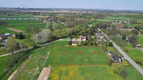 działka na sprzedaż 1046m2 działka Kraków, Nowa Huta, Przylasek Rusiecki, Truskawkowa
