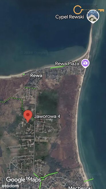 Działka 1271 m² z pozwoleniem na budowę domu w Mostach działka Mosty, Jaworowa