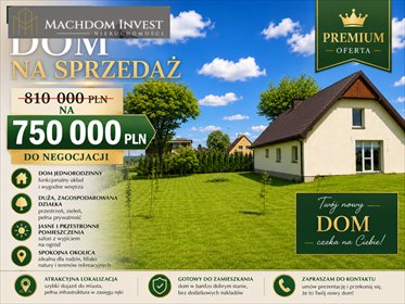 Dom z ogrodem w Kiełpinach – gotowy do zamieszkania! dom Kiełpiny