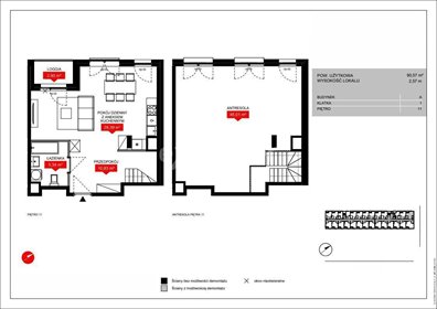 mieszkanie na sprzedaż 91m2 mieszkanie Kraków, Bronowice, Nad Strugą