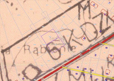 Działka 1100 m² z planem mieszkaniowo-usługowym, media w pobliżu działka Kamionka, Złota