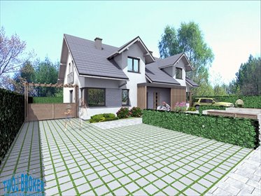Nowoczesny bliźniak z ogrzewaniem podłogowym zapraszam dom Bytów, Jana  Styp-Rekowskiego