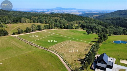 Sprzedam działki 3000 m² w Michałkowej z warunkami zabudowy działka Michałkowa