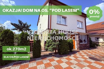 dom na sprzedaż 270m2 dom Ełk, Osiedle Pod Lasem