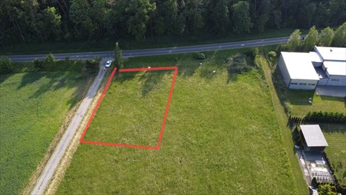 Działka budowlana 1202 m² w spokojnej okolicy Jaroszyna działka Jaroszyn