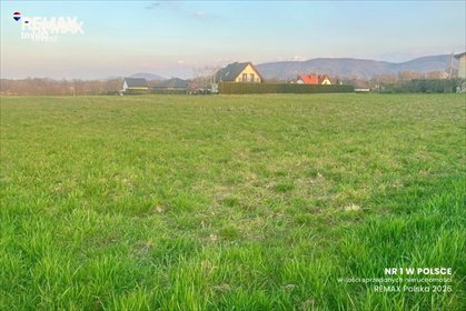 Działka 1108 m² w Pisarzowicach (widok na góry, las) działka Pisarzowice, Konwaliowa