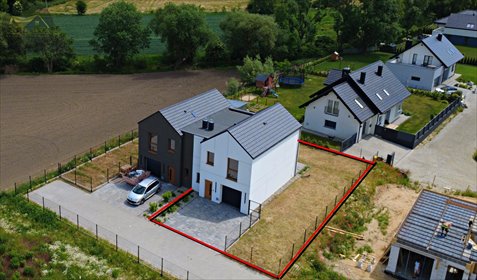 Nowoczesny bliźniak 124 m2 z ogródkiem – gotowy! dom Świdnica