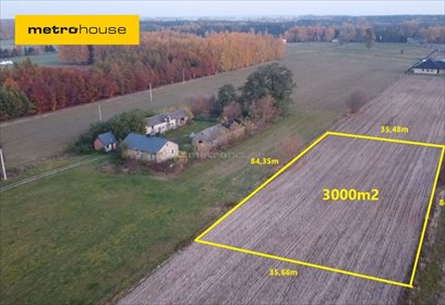 działka na sprzedaż 3000m2 działka Pniewo