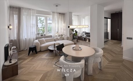 Eleganckie 3-pokojowe mieszkanie w odrestaurowanej kamienicy mieszkanie Warszawa, Śródmieście, Wilcza 69